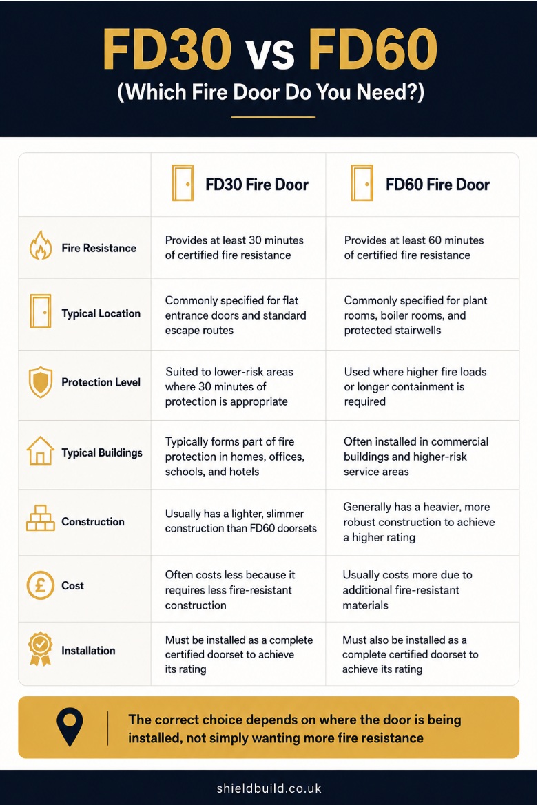 FD30 vs FD which fire door do you need